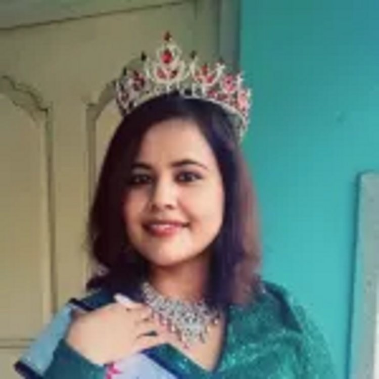 Dr. Megha Mazumder Shines as Newly Crowned Miss Kolkata 2023 organised by Forever Star India
