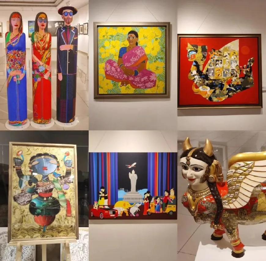 NEWS ART FEST 2024, a spectacular Contemporary Art Festival at the esteemed Chitramayee State Gallery of Art in Madhapur, Hyderabad