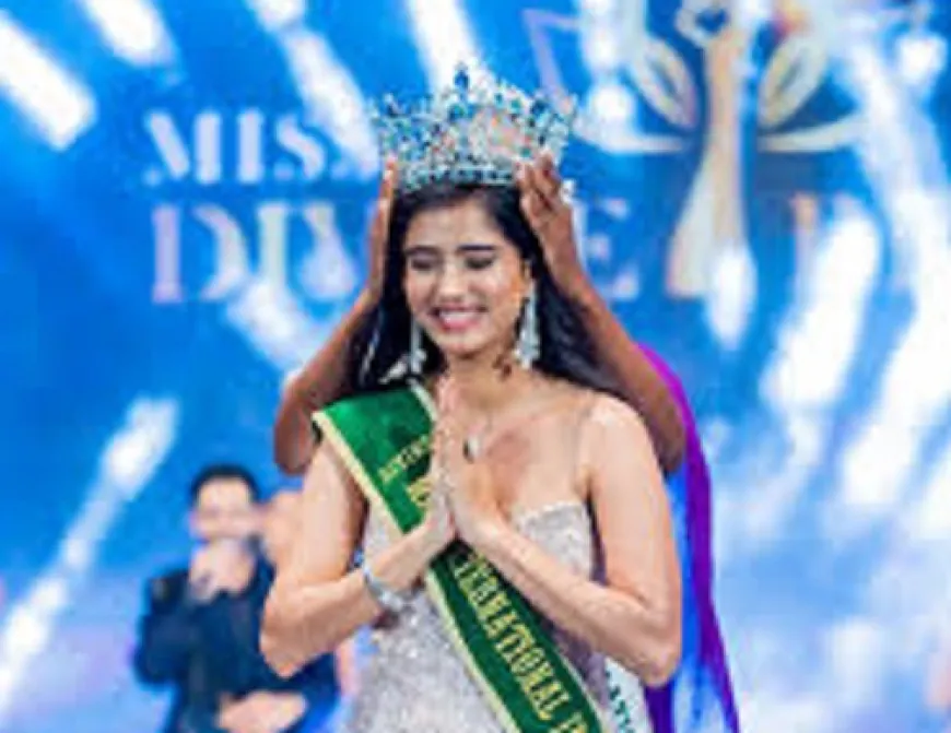 From City of Lakes to International Stage: Praveena Anjana Crowned Miss International India 2023